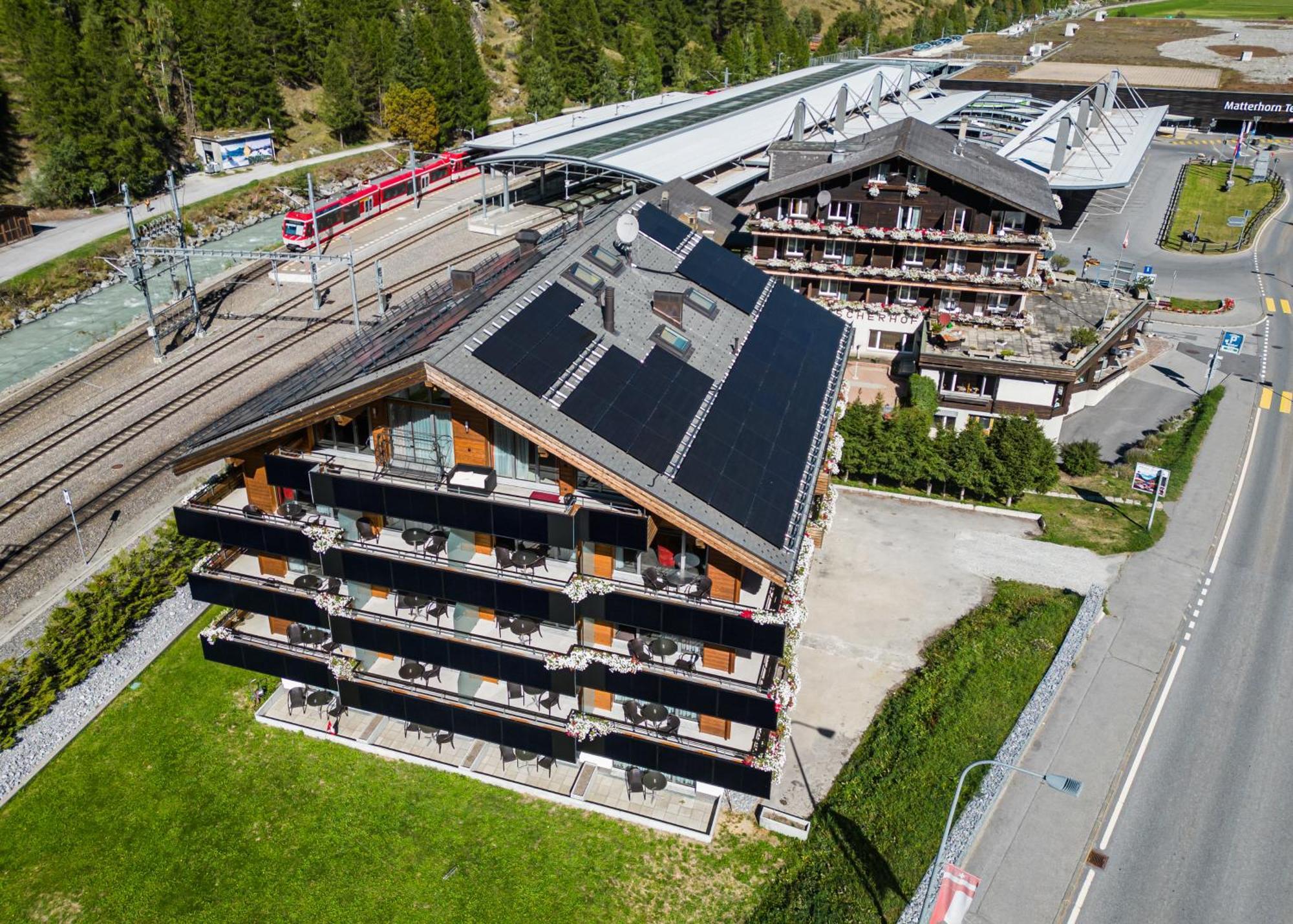 Hotel Taescherhof Täsch Exteriér fotografie